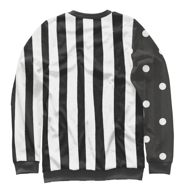 Мужской свитшот с изображением полосы цвета Белый