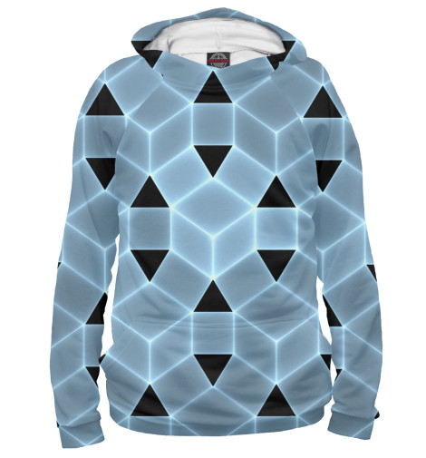 

Худи Print Bar, Белый, Blue cube
