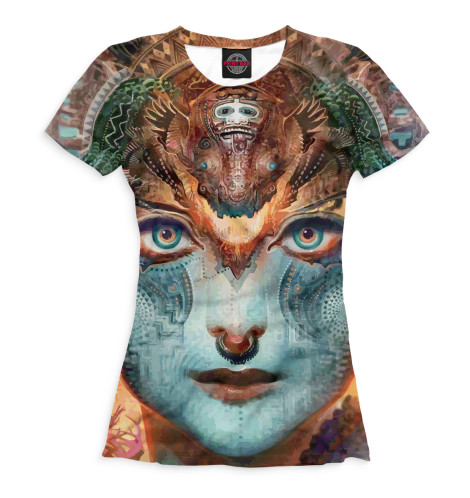 

Футболки Print Bar, Белый, Psychedelic
