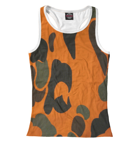 

Майки борцовки Print Bar, Белый, Оранжевый хаки