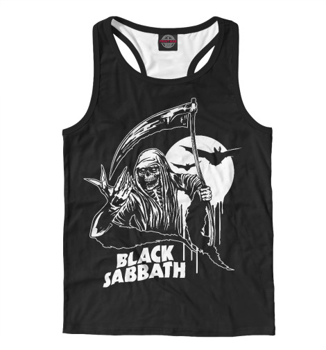 

Майки борцовки Print Bar, Белый, Black Sabbath