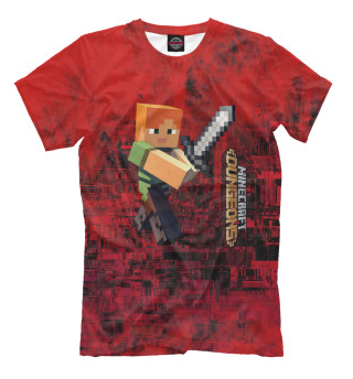 Мужская футболка Minecraft Dungeon