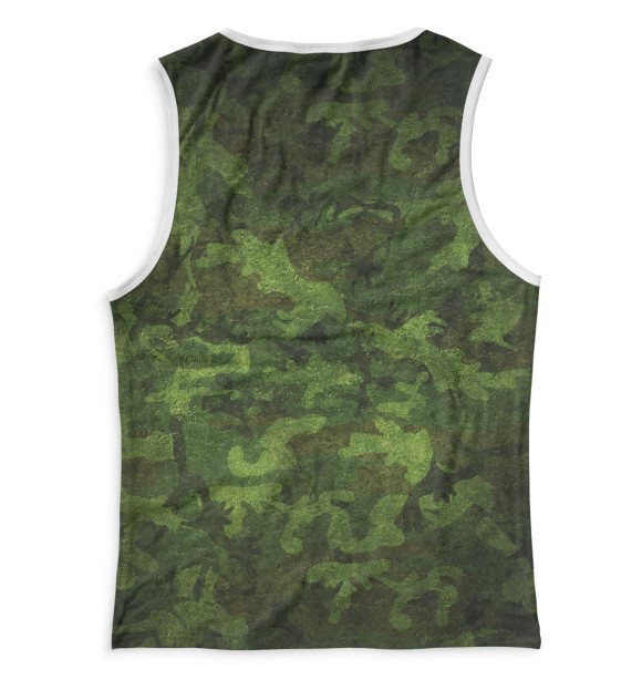 Женская майка с изображением Военная разведка цвета Белый