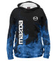Женское худи Mazda blue fire