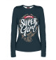 Женский лонгслив I am super girl