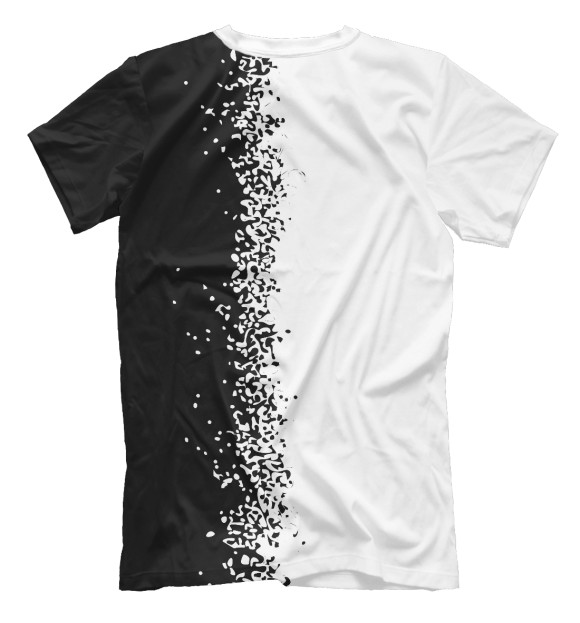 Мужская футболка с изображением МАКС КОРЖ / МАКС КОРЖ / Краска цвета Белый