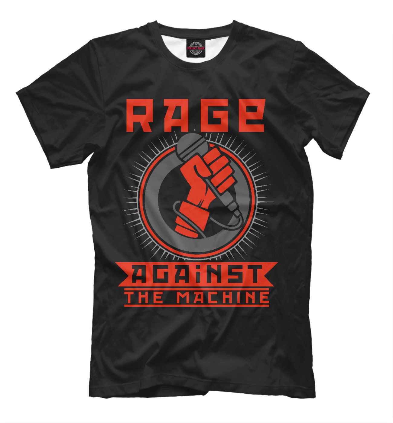 Мужская Футболка Rage Against the Machine, артикул: RAM-356963-fut-2