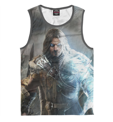 

Майки Print Bar, Белый, Middle-earth: Shadow of Mordor