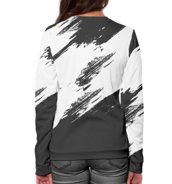 Женский свитшот с изображением JDM цвета Белый