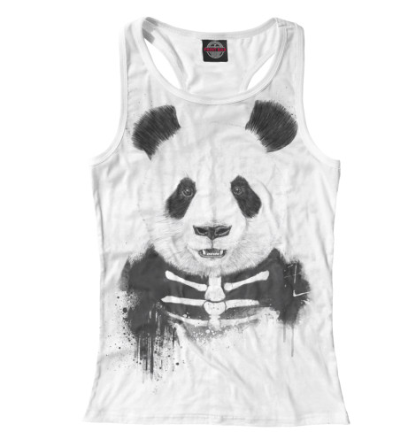 

Майки борцовки Print Bar, Белый, Панда