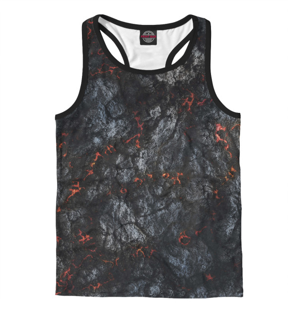 Мужская майка-борцовка с изображением Горячие штучки в стиле Фреди цвета Белый