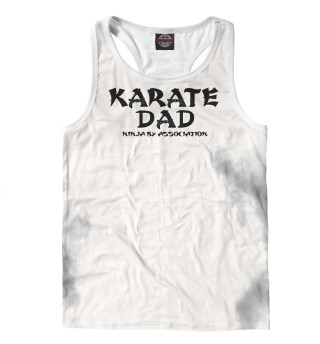 Мужская майка-борцовка Karate Dad Tee