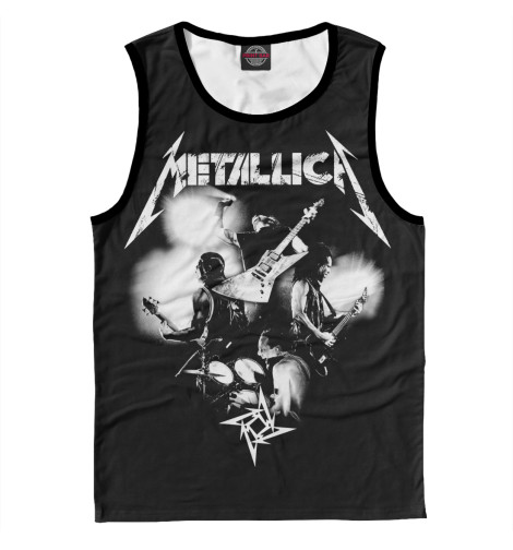 

Майки Print Bar, Белый, Metallica
