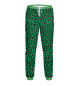Мужские спортивные штаны Леопардовый узор зеленый