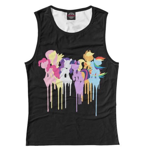 

Майки Print Bar, Белый, My Little Pony