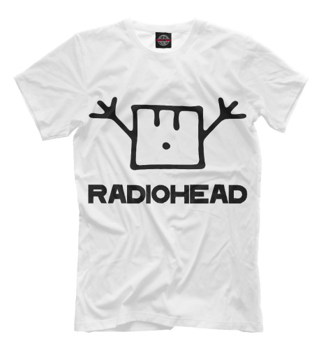 

Футболки Print Bar, Молочно-белый, Radiohead