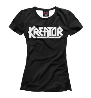 Женская футболка Kreator