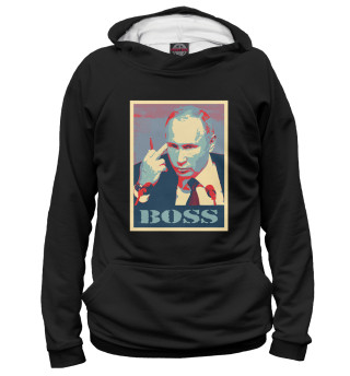 Худи для девочки Putin Boss