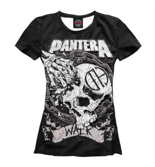 Женская футболка Pantera Walk