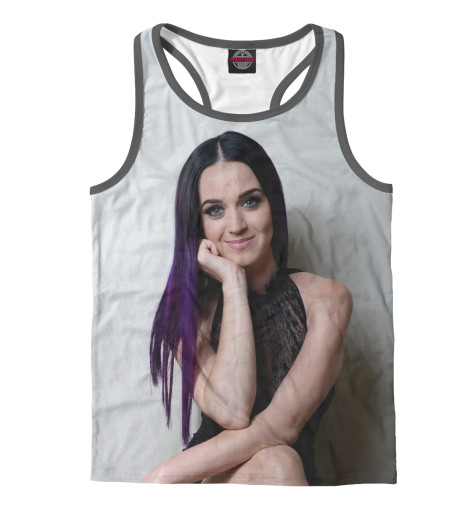 

Майки борцовки Print Bar, Белый, Katy Perry