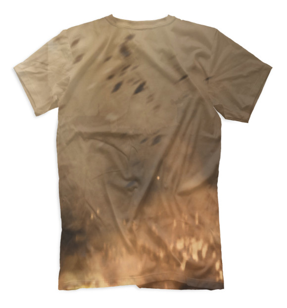 Мужская футболка с изображением Modern Warfare 2 цвета Белый