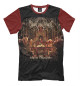 Мужская футболка Blood red throne