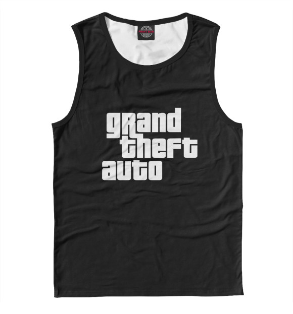 Майка для мальчика с изображением GTA цвета Белый