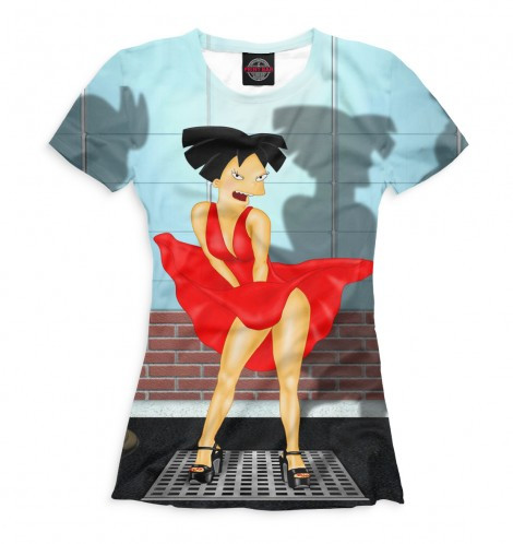 

Футболки Print Bar, Белый, Эми Вонг