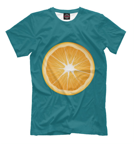 

Футболки Print Bar, Грязно-голубой, Orange