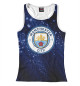 Женская майка-борцовка FC Manchester City Abstract