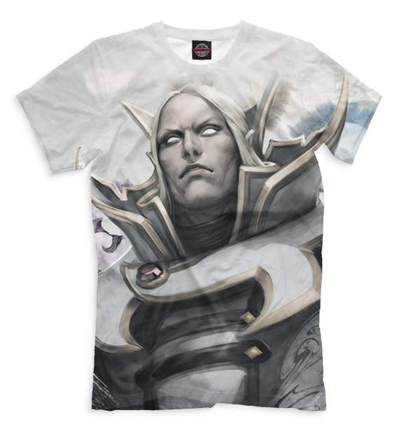 Футболка для мальчиков с изображением Invoker цвета Молочно-белый