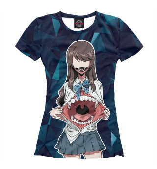Женская футболка Аниме девочка