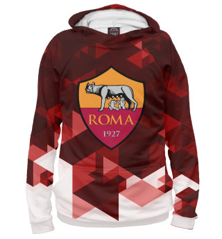 Женское худи Roma FC Abstract