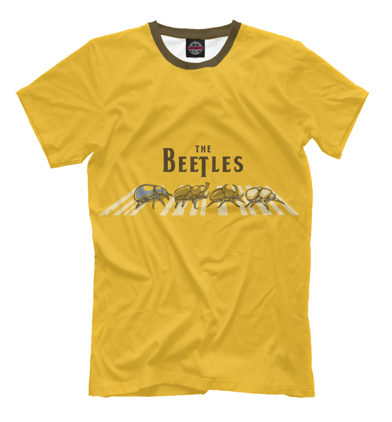 Мужская Футболка The bEEtles, артикул: NAS-507252-fut-2