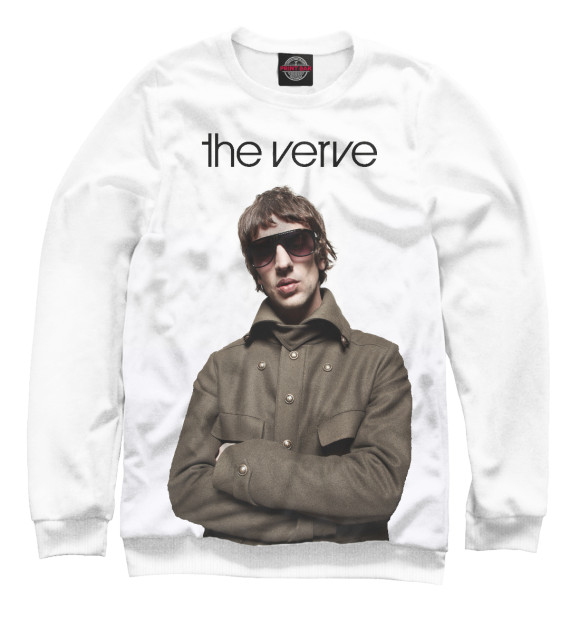 Свитшот для мальчиков с изображением The Verve цвета Белый