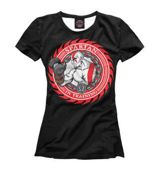 Женская футболка Спартанцы