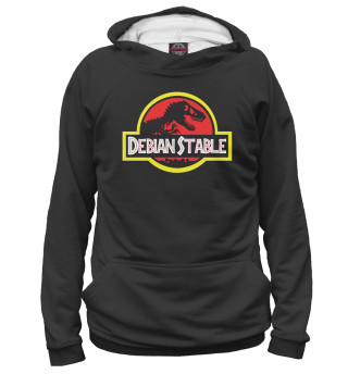 Женское худи Debian Stable