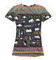 Женская футболка Африканский орнамент