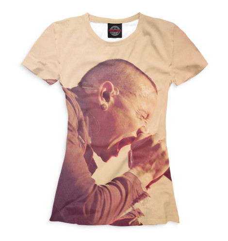 

Футболки Print Bar, Белый, Chester Bennington