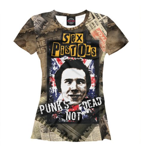 

Футболки Print Bar, Белый, SexPistols
