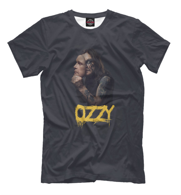 Футболка для мальчиков с изображением Ozzy Osbourne цвета Белый
