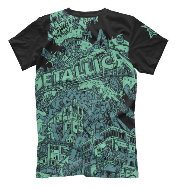 Футболка для мальчиков с изображением Metallica цвета Белый