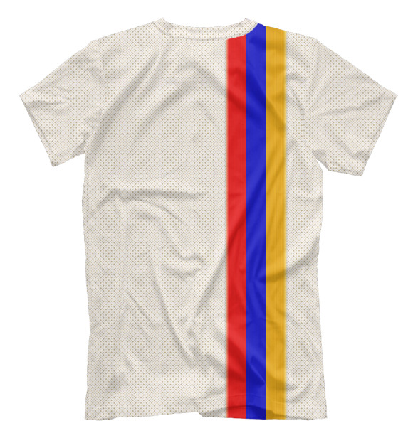 Футболка для мальчиков с изображением I love Armenia цвета Белый