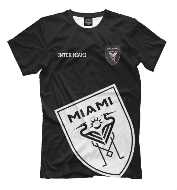 Футболка для мальчиков с изображением Inter Miami цвета Белый