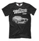 Футболка для мальчиков Classic muscle car (черный фон)