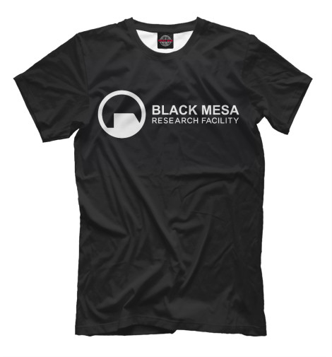 Футболки Print Bar Сотрудник Black Mesa цена и фото