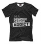 Футболка для мальчиков Graphic design addict