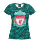 Женская футболка Liverpool FC Camouflage
