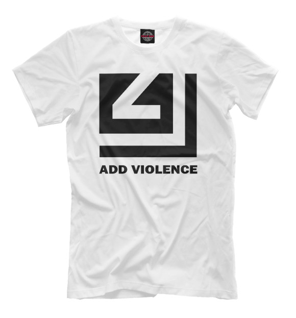 Мужская футболка с изображением Nine Inch Nails цвета Молочно-белый
