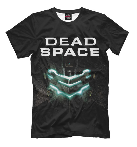 Мужская футболка с изображением Dead Space цвета Белый